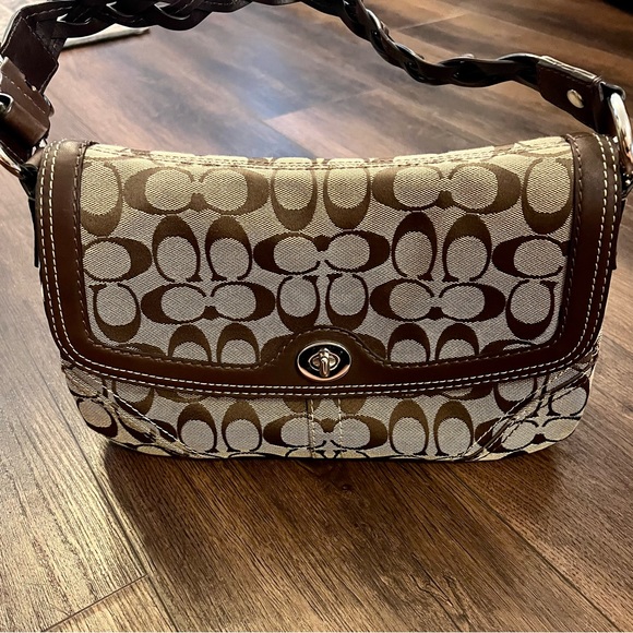 Coach Handbags - Coach Chelsea Signature Braided Strap Bag Purse